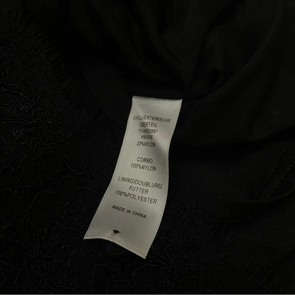 Adrianna Papell Black Lace Mini Dress - Picture 10 of 13